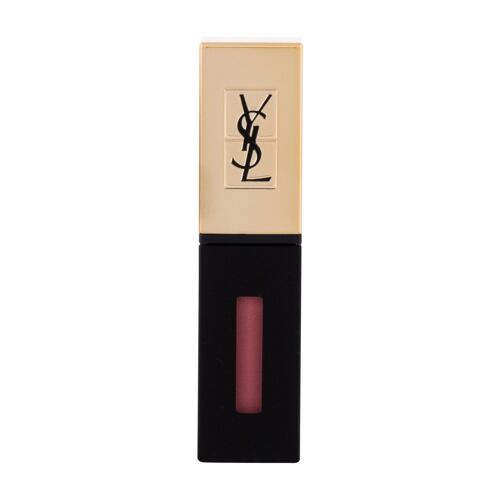 Rtěnka Yves Saint Laurent Rouge Pur Couture Glossy Stain 6 ml 105 Corail Hold Up poškozená krabička