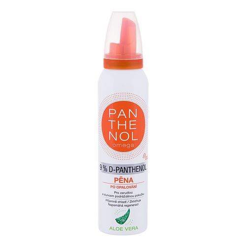 Přípravek po opalování Panthenol Omega 9% D-Panthenol After-Sun Mousse Aloe Vera 150 ml poškozená krabička