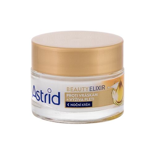 Noční pleťový krém Astrid Beauty Elixir 50 ml poškozená krabička
