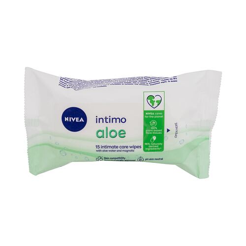 Intimní hygiena Nivea Intimo Aloe 15 ks