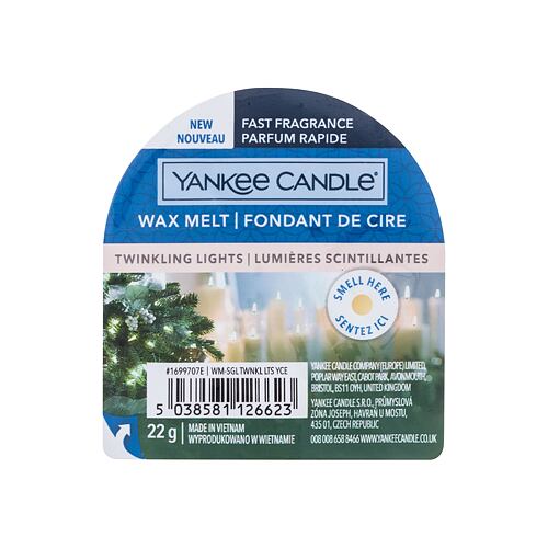 Vonný vosk Yankee Candle Twinkling Lights 22 g