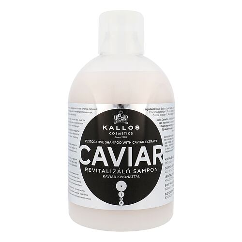 Šampon Kallos Cosmetics Caviar Restorative 1000 ml poškozený flakon