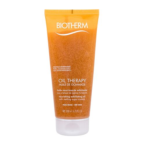 Tělový peeling Biotherm Oil Therapy Nourishing Exfoliating Oil 200 ml