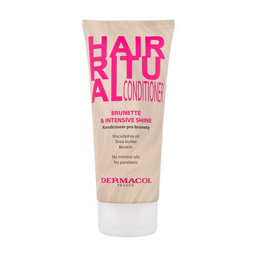 Kondicionér Dermacol Hair Ritual Brunette & Intensive Shine Conditioner 200 ml