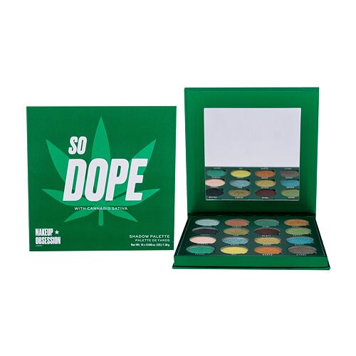 Oční stín Makeup Obsession So Dope With Cannabis Sativa 20,8 g poškozená krabička