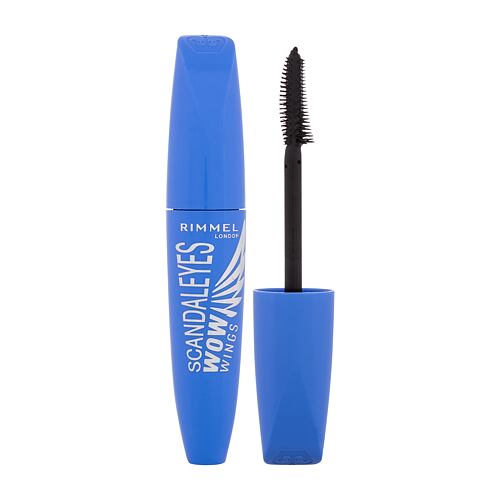Řasenka Rimmel London Scandaleyes WOW Wings Waterproof 12 ml 001 Black