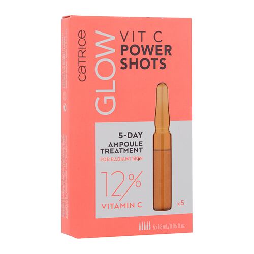 Pleťové sérum Catrice Glow Vit C Power Shots 5x1,8 ml