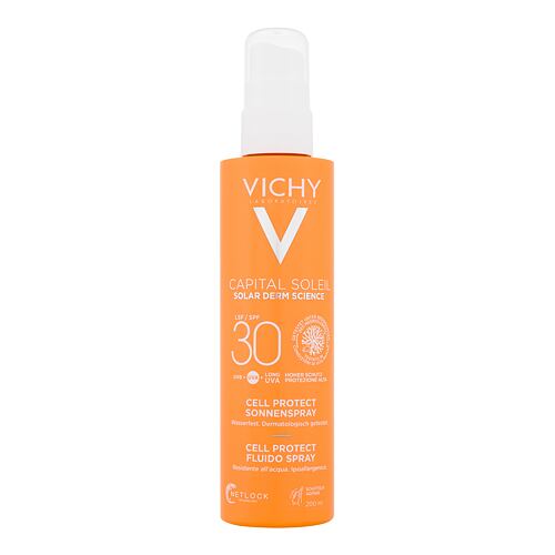 Opalovací přípravek na tělo Vichy Capital Soleil Cell Protect Water Fluid Spray SPF30 200 ml