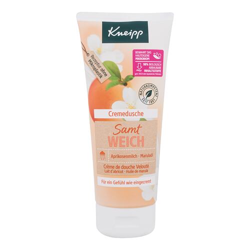 Sprchový gel Kneipp As Soft As Velvet Body Wash Apricot & Marula 200 ml