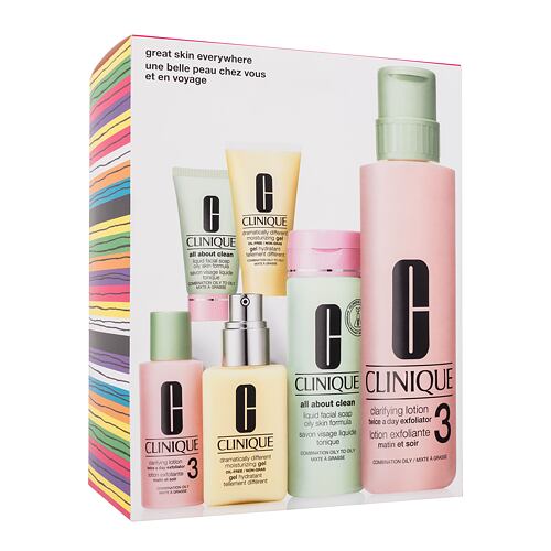 Pleťový gel Clinique Great Skin Everywhere 125 ml Kazeta