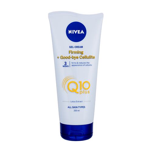 Proti celulitidě a striím Nivea Q10 Multi Power 5 in 1 Firming + Cellulite Gel 200 ml poškozený flakon