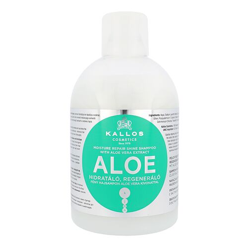 Šampon Kallos Cosmetics Aloe Vera 1000 ml poškozený flakon