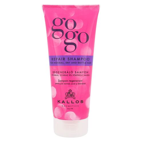 Šampon Kallos Cosmetics Gogo Repair 200 ml poškozený obal