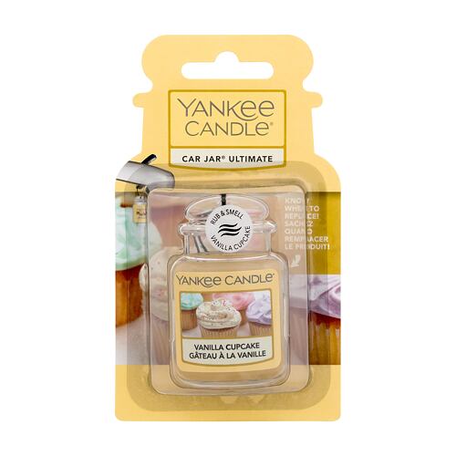 Vůně do auta Yankee Candle Vanilla Cupcake Car Jar 1 ks
