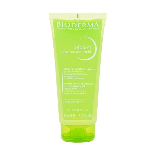 Čisticí gel BIODERMA Sébium Intense Purifying Cleansing Foaming Gel 200 ml