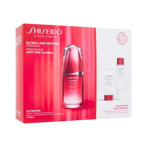 Pleťové sérum Shiseido Ultimune Global Age Defense Program 50 ml poškozená krabička Kazeta