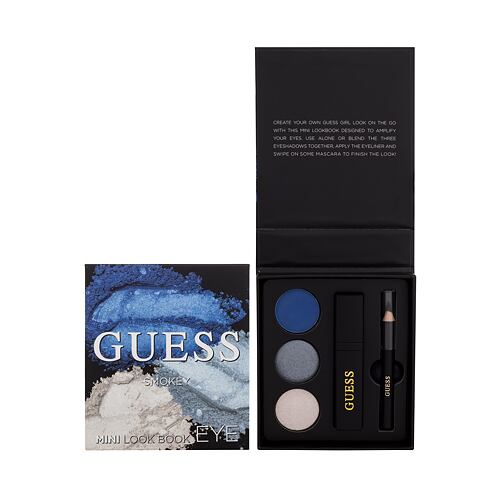 Oční stín GUESS Look Book Mini Eye 3,48 g Smokey Kazeta