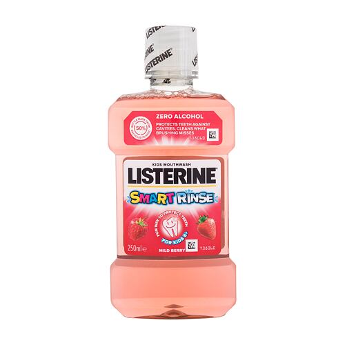 Ústní voda Listerine Smart Rinse Mild Berry Mouthwash 250 ml