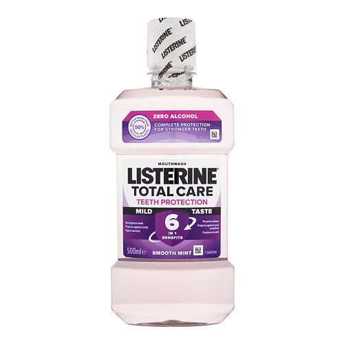Ústní voda Listerine Total Care Teeth Protection Mild Taste Mouthwash 6 in 1 500 ml
