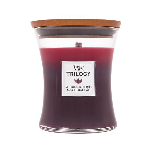 Vonná svíčka WoodWick Trilogy Sun Ripened Berries 275 g