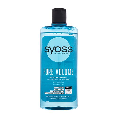 Šampon Syoss Pure Volume 440 ml