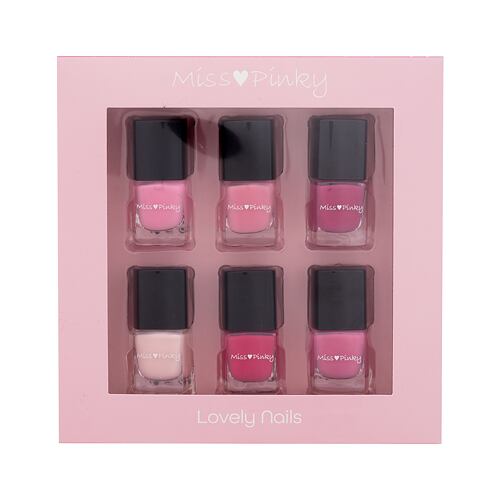 Lak na nehty 2K Miss Pinky Lovely Nails 5 ml poškozená krabička Kazeta