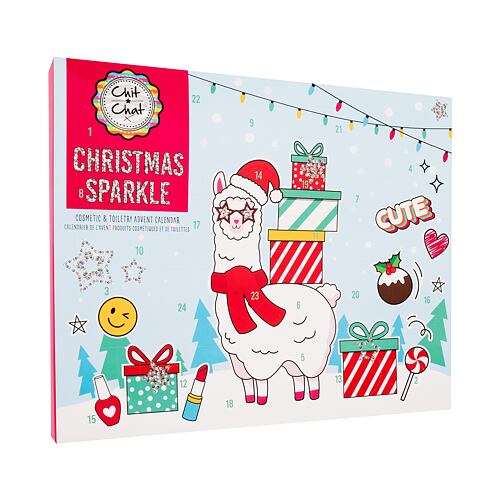 Sprchový gel Technic Chit Chat Christmas Sparkle Advent Calendar 1 ks poškozená krabička Kazeta