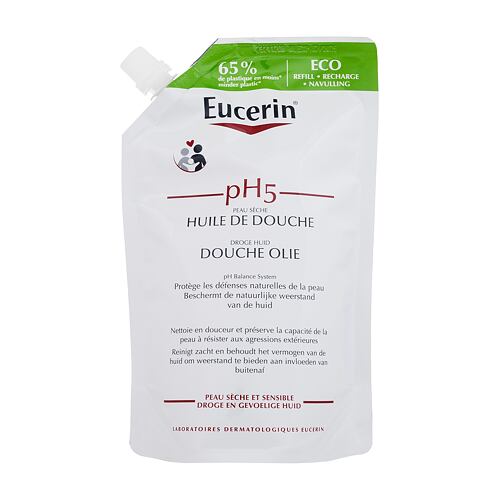 Sprchový olej Eucerin pH5 Shower Oil Náplň 400 ml