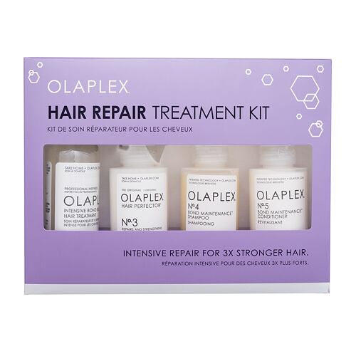 Sérum na vlasy Olaplex Hair Repair Treatment Kit 155 ml poškozená krabička Kazeta