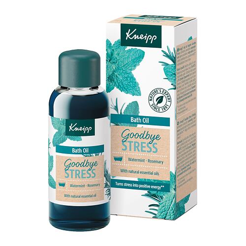 Koupelový olej Kneipp Goodbye Stress Bath Oil 100 ml poškozená krabička