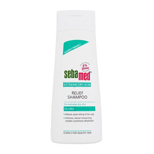 Šampon SebaMed Extreme Dry Skin Relief Shampoo 5% Urea 200 ml poškozená krabička