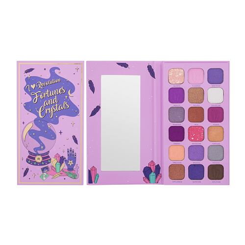 Oční stín I Heart Revolution Book of Spells Fortunes & Crystals Palette 18 g poškozená krabička