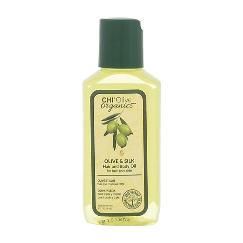 Olej na vlasy Farouk Systems CHI Olive Organics™ Olive & Silk Hair And Body Oil 59 ml poškozený flakon