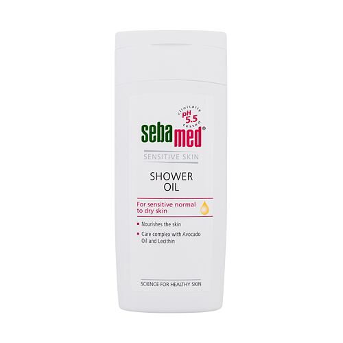 Sprchový olej SebaMed Sensitive Skin Shower Oil 200 ml poškozená krabička