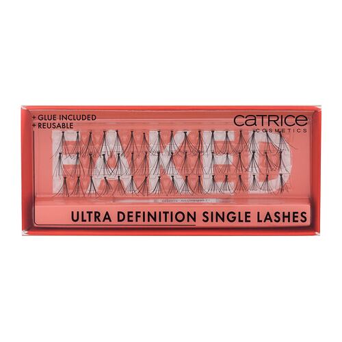 Umělé řasy Catrice Faked Ultra Definition Single Lashes 51 ks Black
