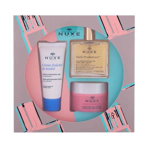 Denní pleťový krém NUXE Les Essentiels Visage  30 ml poškozená krabička Kazeta