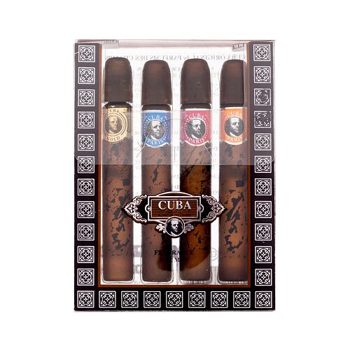 Toaletní voda Cuba Set Miniatures 5 ml poškozená krabička Kazeta