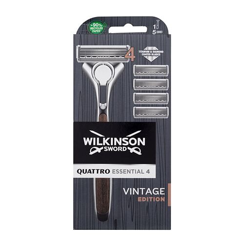 Holicí strojek Wilkinson Sword Quattro Essential 4 Vintage Edition 1 ks