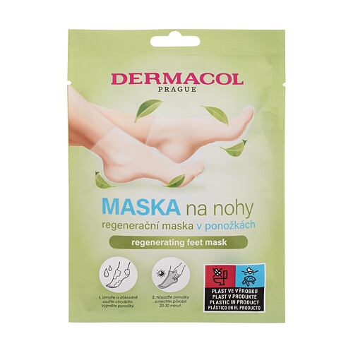 Maska na nohy Dermacol Feet Mask Regenerating 2x15 ml