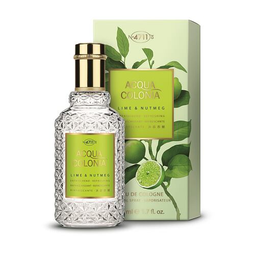 Kolínská voda 4711 Acqua Colonia Lime & Nutmeg 50 ml