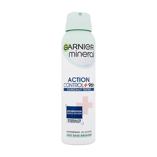 Antiperspirant Garnier Mineral Action Control+ 96h 150 ml poškozený flakon