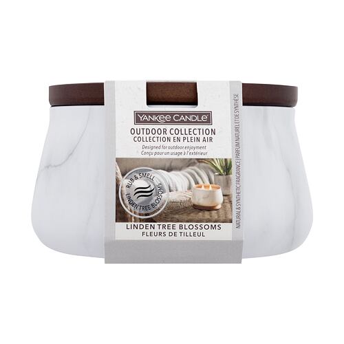 Vonná svíčka Yankee Candle Outdoor Collection Linden Tree Blossoms 283 g poškozený obal