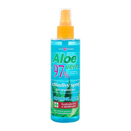 Přípravek po opalování Vivaco VivaPharm Aloe Vera Cooling Spray 200 ml poškozený flakon