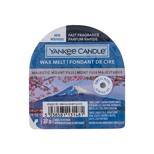 Vonný vosk Yankee Candle Majestic Mount Fuji 22 g poškozený obal