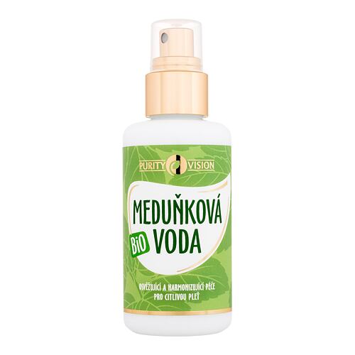 Pleťová voda a sprej Purity Vision Lemon Balm Bio Water 100 ml