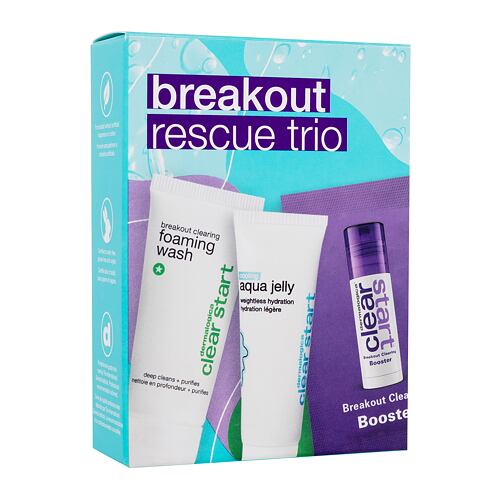 Čisticí pěna Dermalogica Clear Start Breakout Rescue Trio 15 ml Kazeta