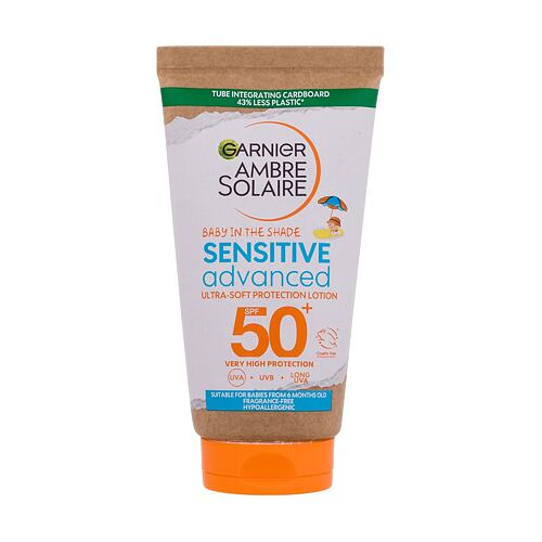 Opalovací přípravek na tělo Garnier Ambre Solaire Kids Sensitive Advanced Baby In The Shade SPF50+ 50 ml