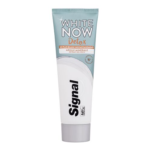 Zubní pasta Signal White Now Detox Coconut & Clay 75 ml