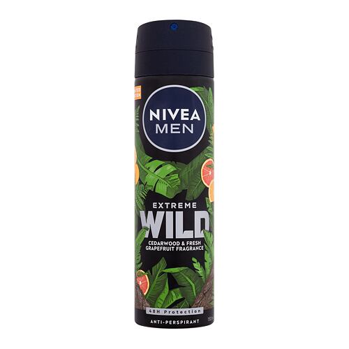 Antiperspirant Nivea Men Extreme Wild Cedarwood & Fresh Grapefruit 150 ml
