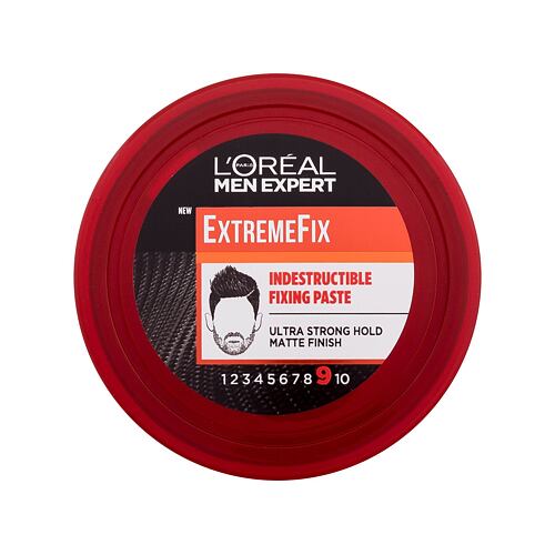 Krém na vlasy L'Oréal Paris Men Expert ExtremeFix Indestructible Fixing Paste 75 ml